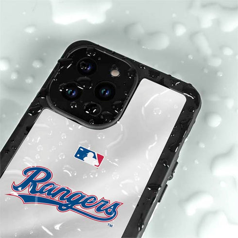 MLB Texas Rangers Home Jersey iPhone 15 Pro Waterproof Case